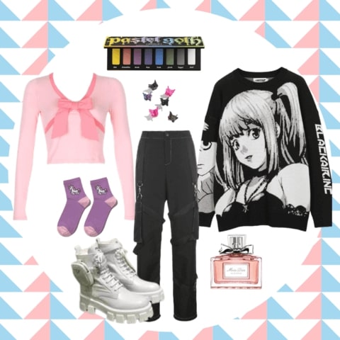 pastel goth style outfit ideas