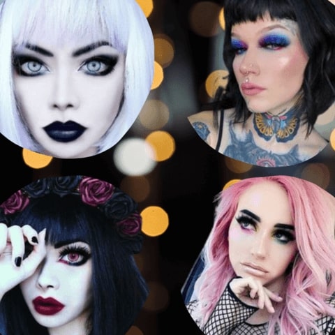 pastel goth girl skin makeup  pastel goth girl skin makeup