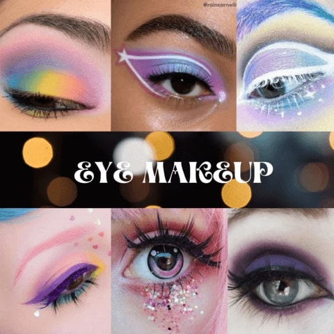 pastel goth girl eye makeup  pastel goth girl eye makeup